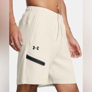 Under Armour Men's Unstoppable Fleece 7" Shorts, Size XL